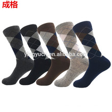 Calcetines para hombre de bambú de bambú del vestido del equipo del negocio del trabajo de la moda de la manera cómoda baja de MOQ